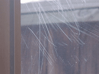 Example Of Scratched Glass